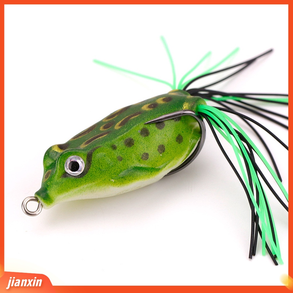 (In Stock) 5Pcs /Set Katak Lure Strip Line Kait Ganda Warna-Warni Lembut Simulasi Topwater Memancing Crankbait Untuk Outdoor