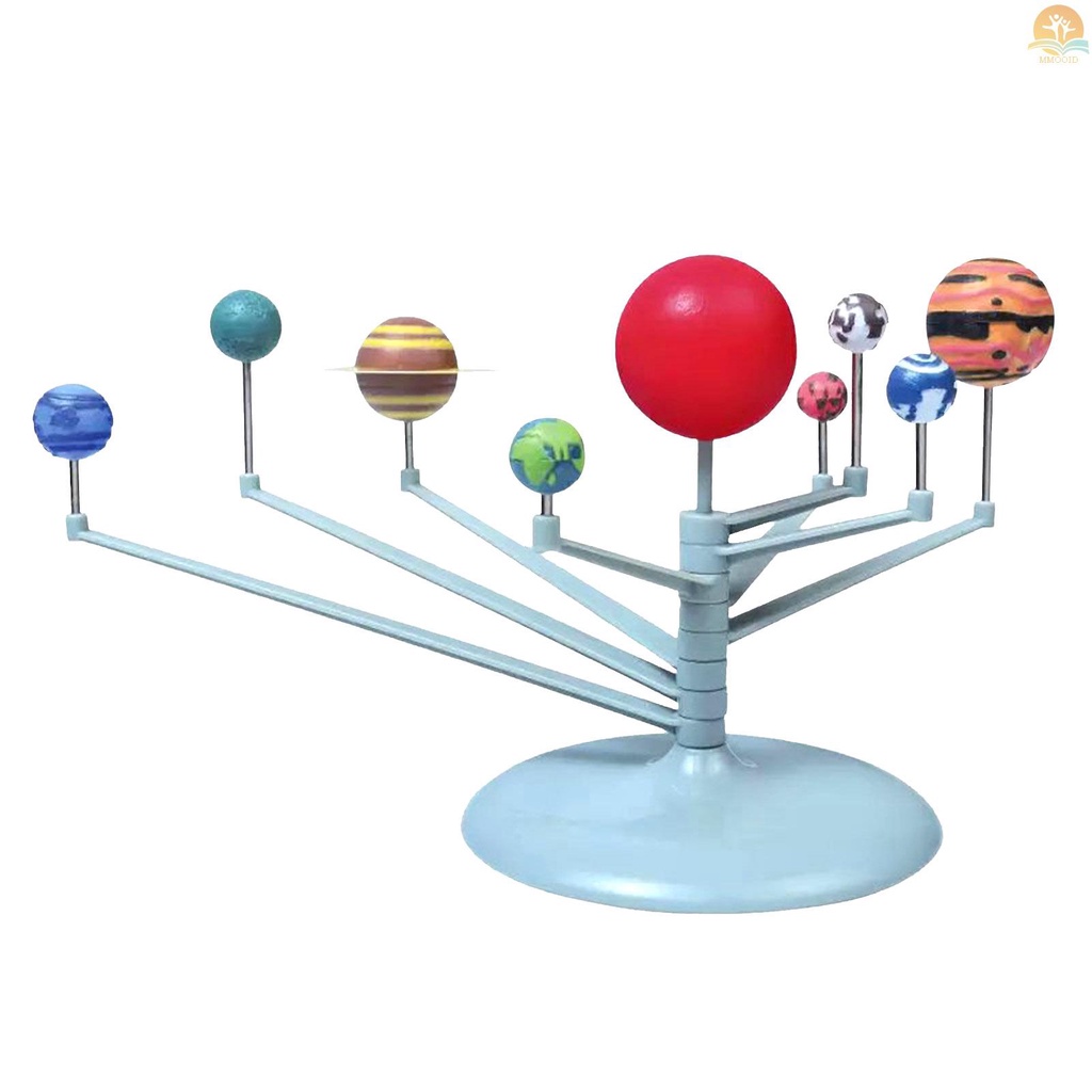 In Stock Solar System Planetarium DIY Science Astronomi Model Planet Glow In The Dark STEM Mainan Edukasi Untuk Anak &amp; Remaja