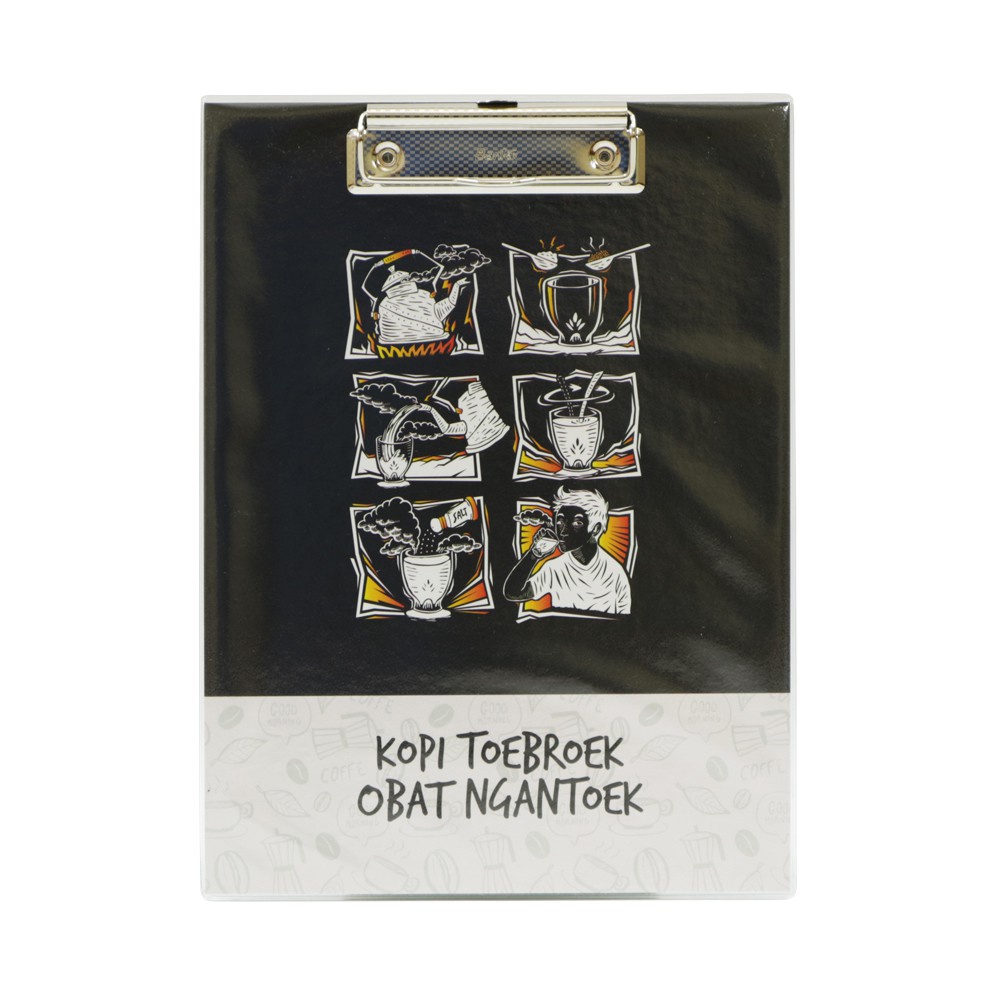 

[Artomas] Bantex Clipboard A5 Dagadu Kopi Toebroek #4209 42