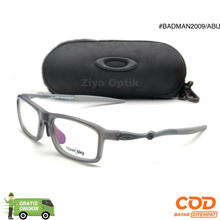 kacamata pria sporty lensa minus cylinder/lensa progresif - Cr Mc