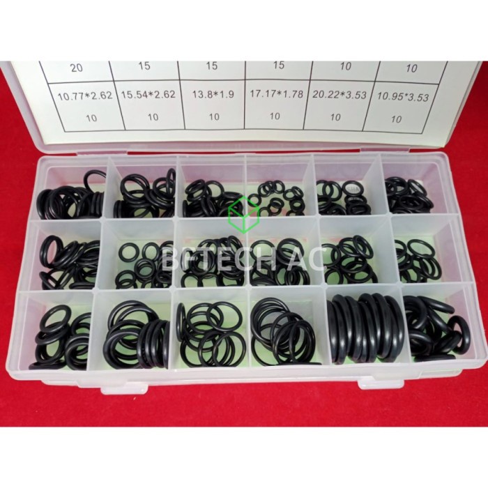 Seal Oring Box AC Mobil kotak set