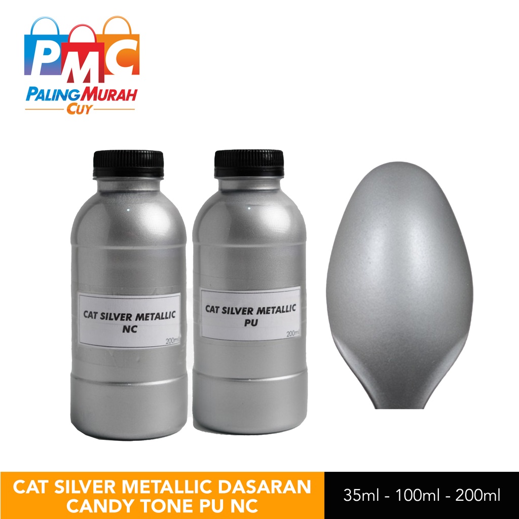 

Cat Silver Metallic Dasaran Candy tone PU NC 200ml