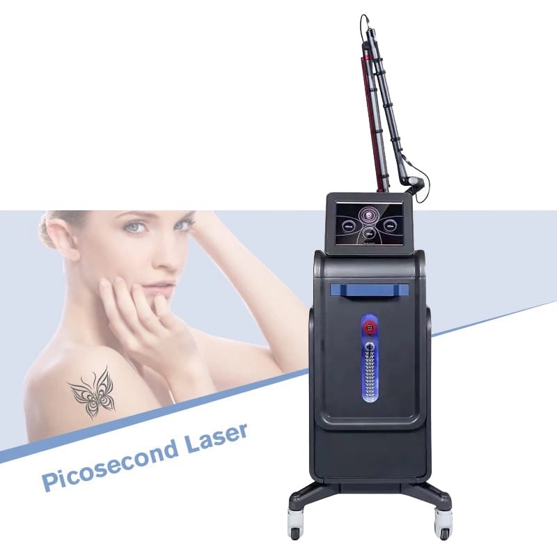 Mesin Pico Laser Binuclear Eurostar Peremajaan Wajah Laser Penghilang Melasma Penghapusan Tato