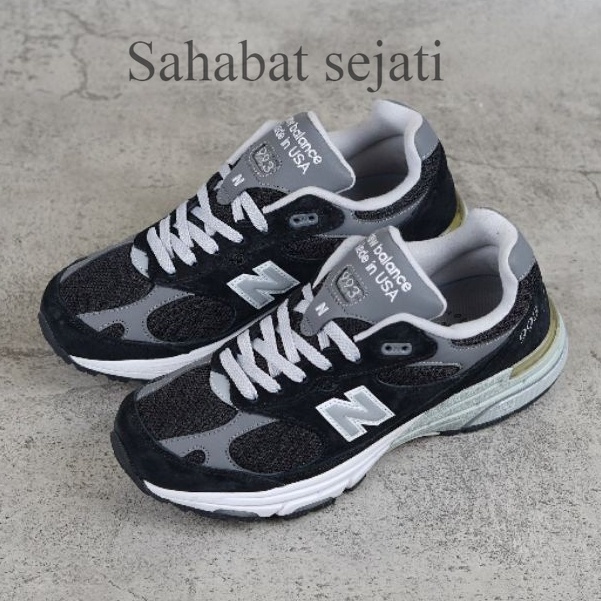 SEPATU NB 993 BLACK GREY HIGH PREMIUM ORIGINAL