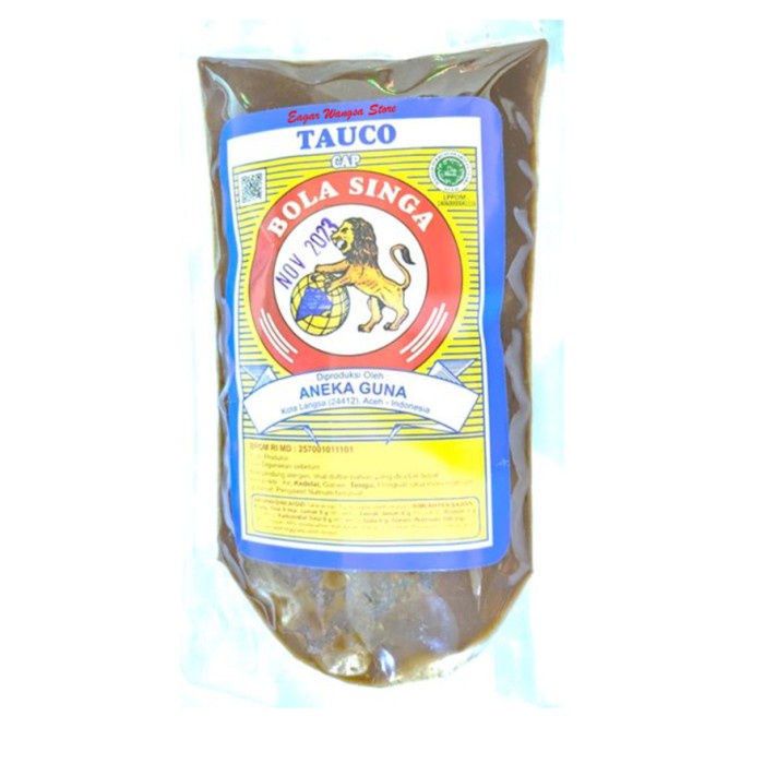 

Tauco Cap Bola Singa Aceh Langsa 300gr Salted soya bean sauce masin