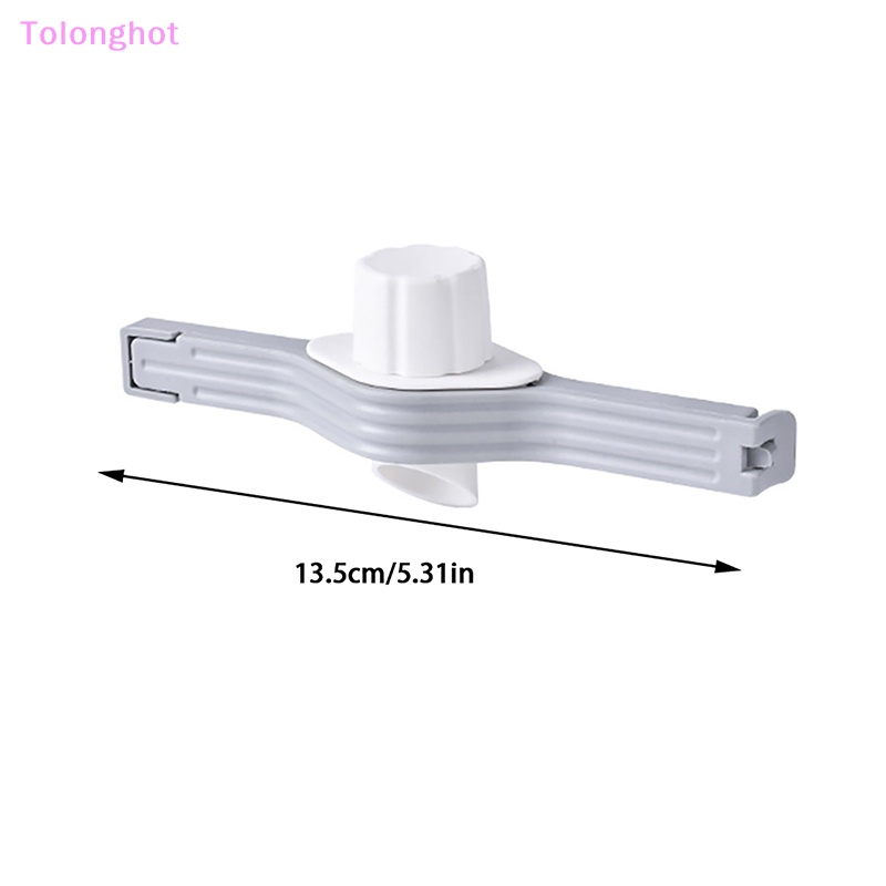 Tolonghot&gt; 1PC Klip Segel Tutup Sekrup Tas Bumbu Susu Bubuk Salt Bag Sealing Clip Snack Preservation Clip Gadget Aksesoris Dapur well