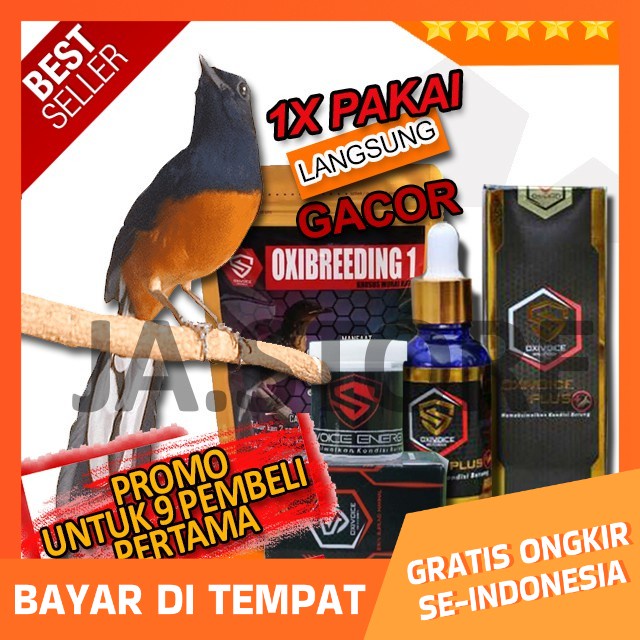 OXIVOICE, OXIVOICE PLUS dan ENERGY Original Oxibird Vitamin Lomba Segala Jenis Burung