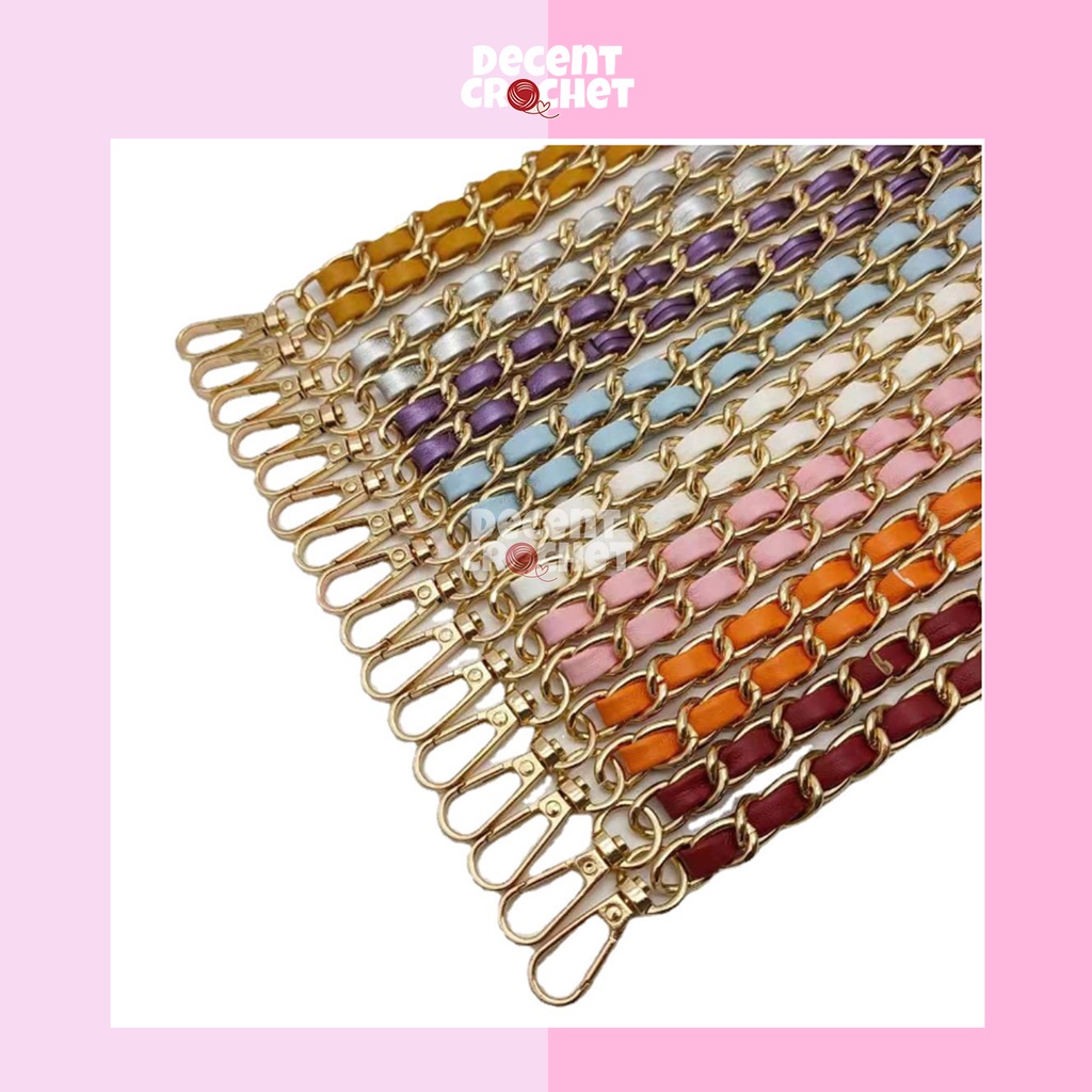 NEW RANTAI TALI TAS PU TALI TAS SELEMPANG CASING HP