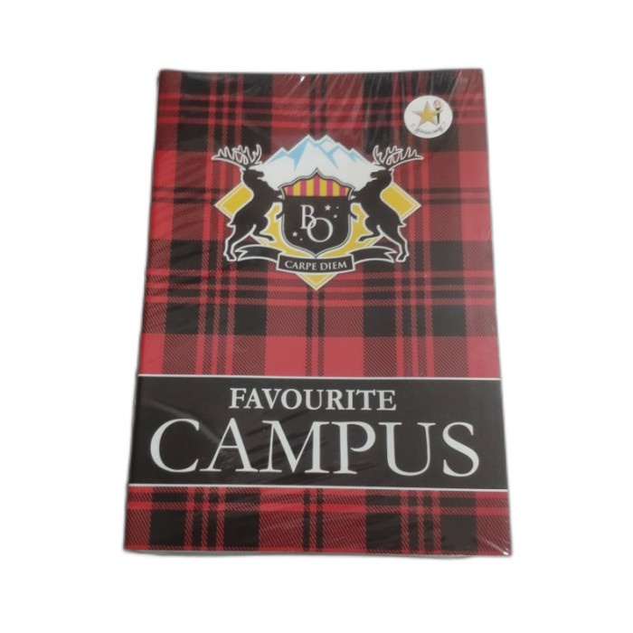 

✨BISA COD✨ -Buku Tulis Campus 50 Lembar Bintang Obor