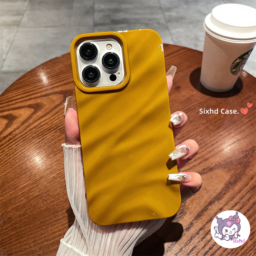 IPHONE Kompatibel Untuk Iphone14 13 12 11 Pro Max SE 2020x Xr Xs Max8 7 Plus Ins Kreativitas Mode Riak Air Dilapisi Ponsel Case Silikon Lembut Penutup Perlindungan Shock