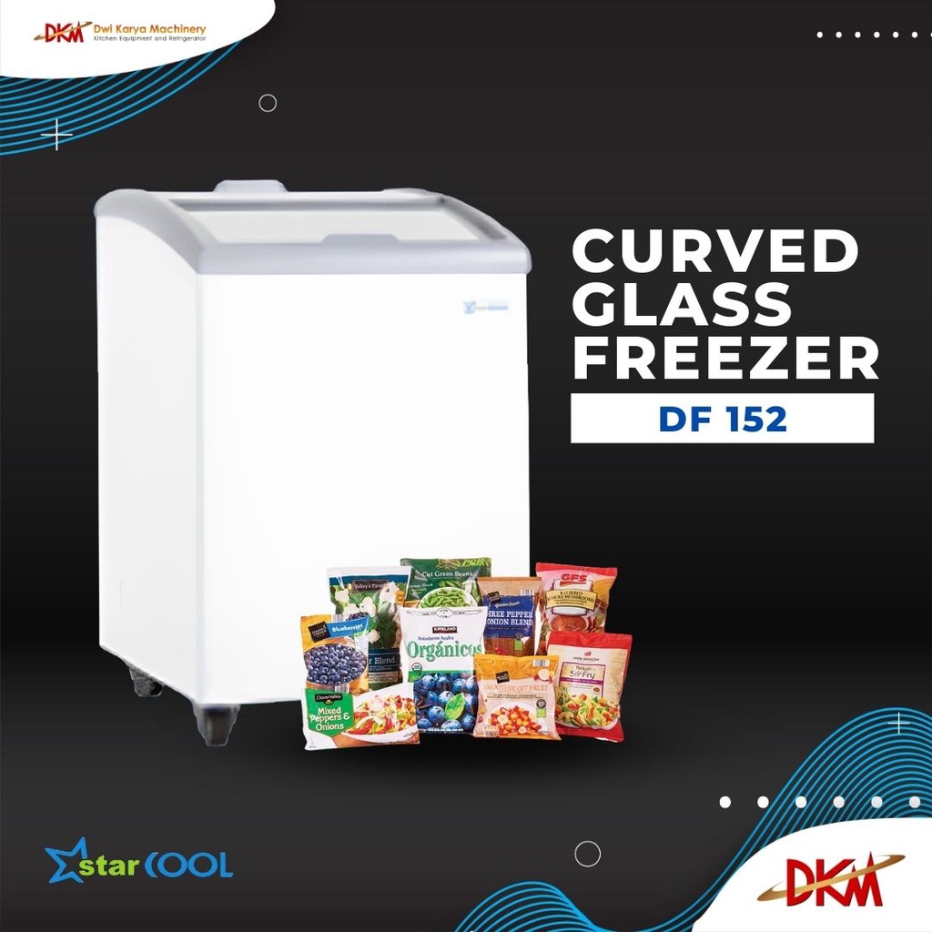 Starcool DF-152 Sliding Glass Freezer / Sliding freezer DF 152