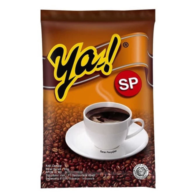 

KOPI YA Ya! Sp Kopi Bubuk Renteng 10 x @60gr