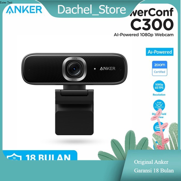 Anker Webcam PowerConf C300 - A3361 Garansi Resmi Anker