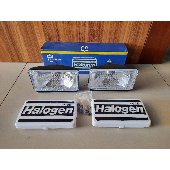 LAMPU KABUT/FOGLAMP/ FOG LAMP LOWIN 4500 KOTAK MOBIL MOTOR UNIVERSAL