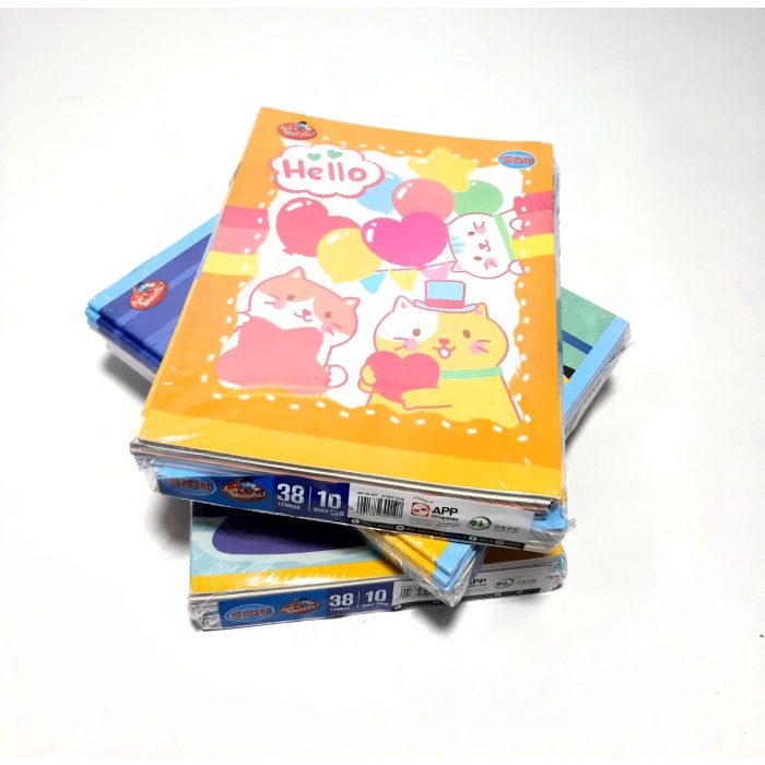 

HARGA GROSIR 1Packs/10buku BUKU TULIS SIDU 38LEMBAR - SIDU EDISI BARU