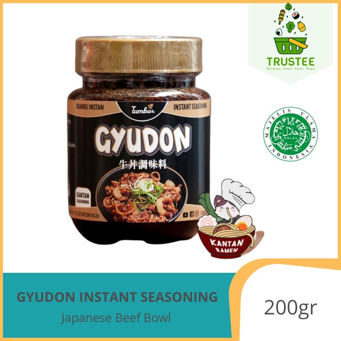 

Bumbu Instan Gyudon | Japanese Beef Bowl ala Yoshinoya 200gr Halal