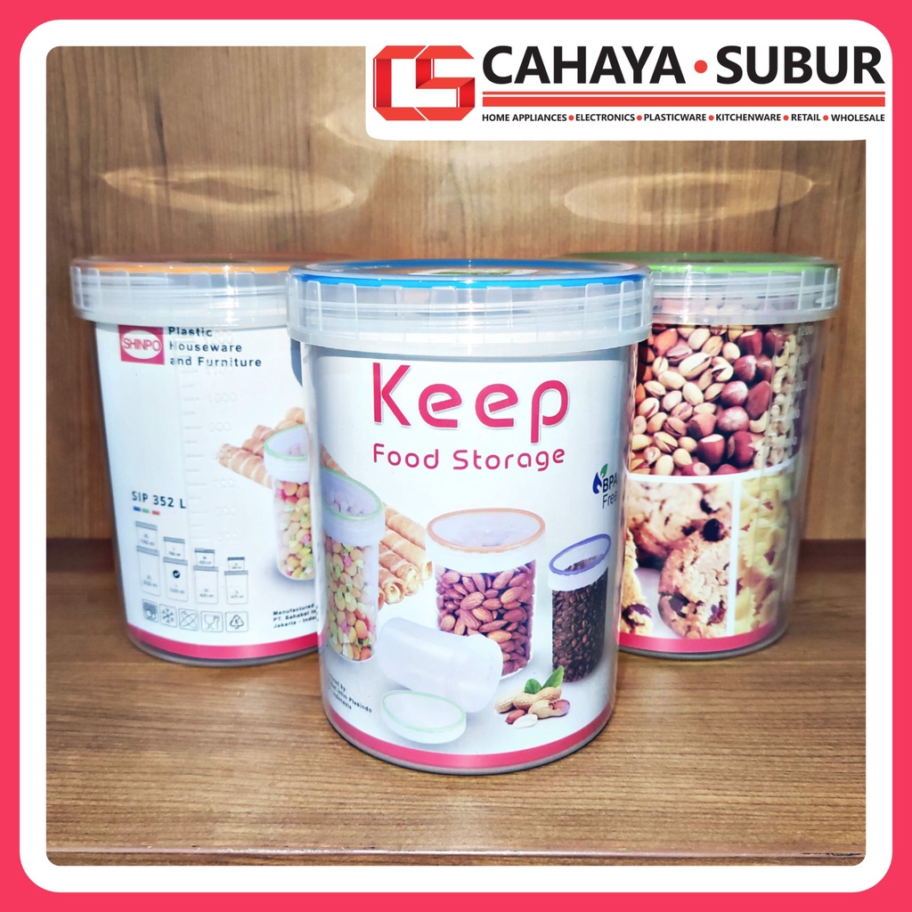 Toples Makanan Sealware SHINPO KEEP 352L Serbaguna SHINPO KEEP 352 L d,n