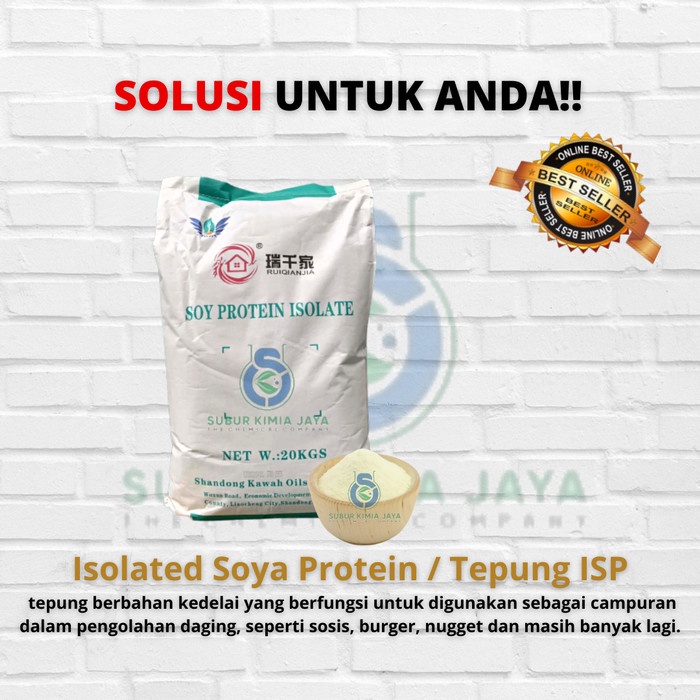 

Tepung ISP / Isoated Soya Protein 1 KG