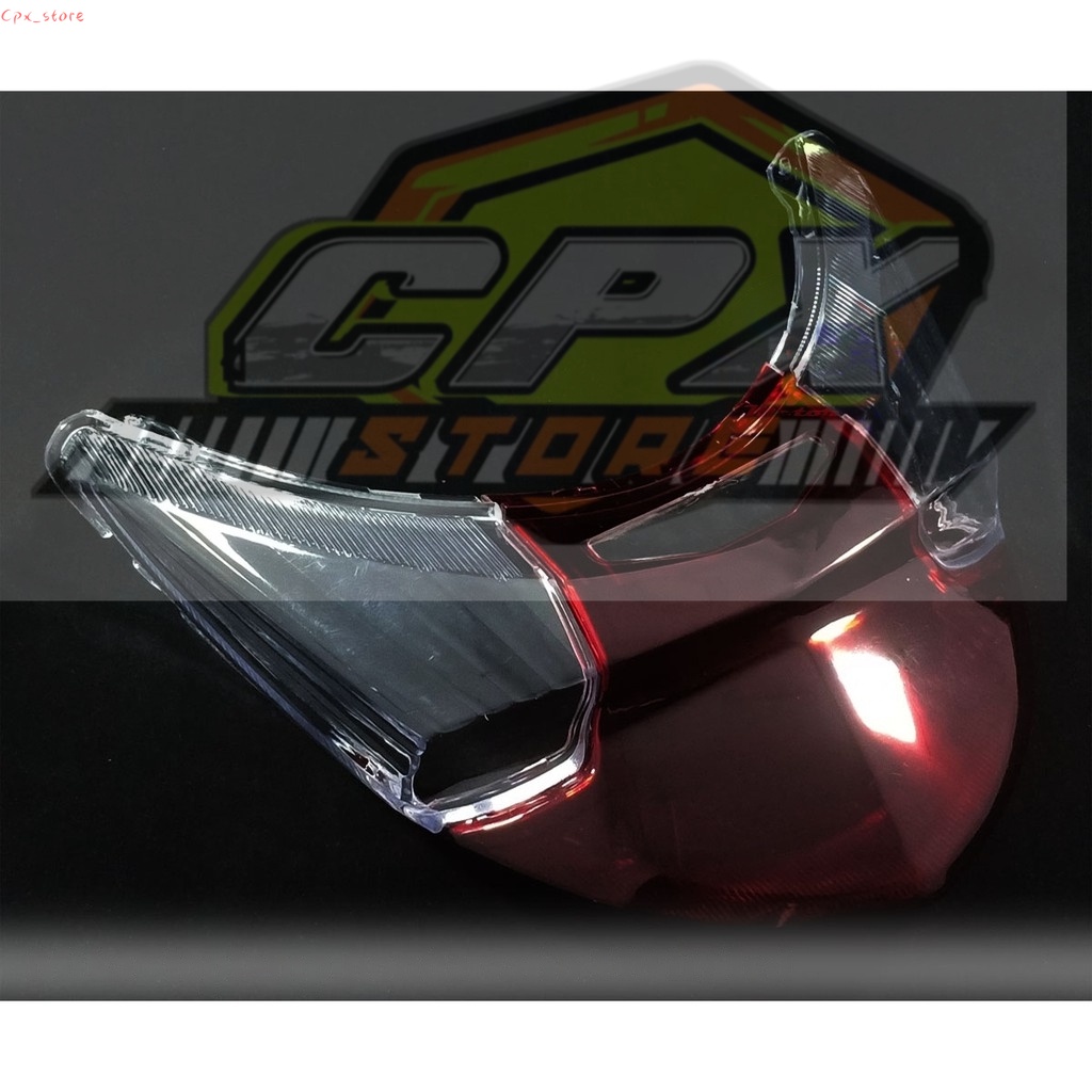 mika kaca lampu setop belakang vario 110 fi