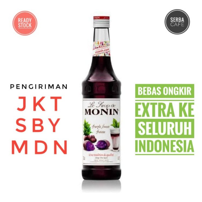 

Monin Syrup Purple Sweet Potato (700 ml)