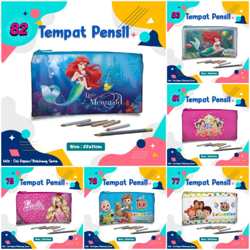 

Promo dulu... Tempat pensil Custom nama/desain gambar sendiri/Dompet uang pouch souvenir kartun PO