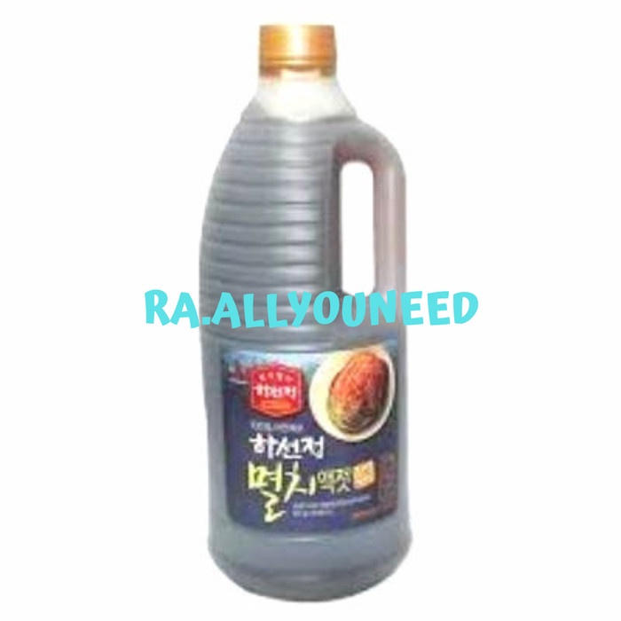

Hasunjung Fish Sauce Anchovy Myolci Ekjot/Kecap Ikan Teri 2,5kg