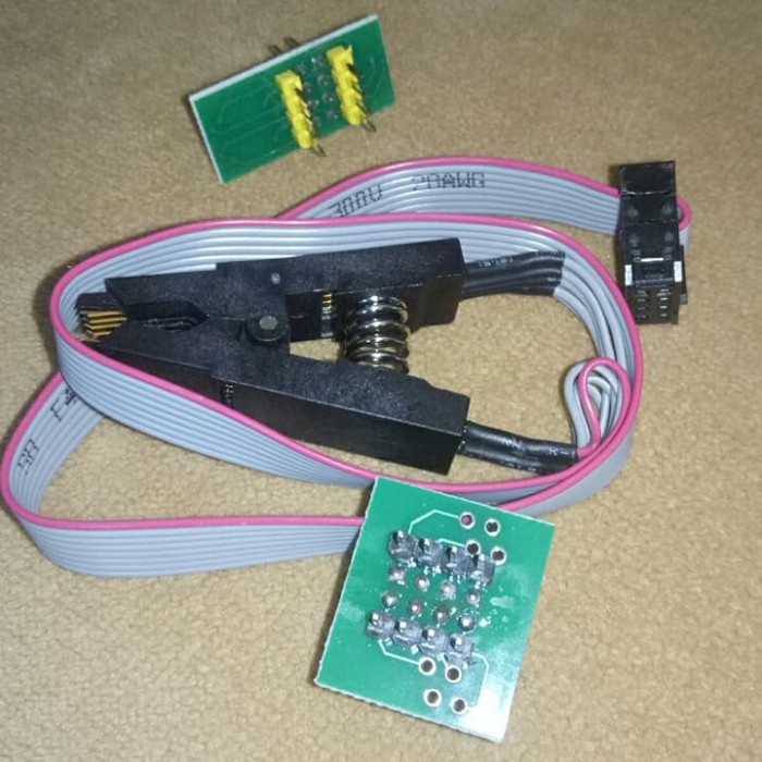 Part Clip Penjepit EEPROM Flash Bios SOP8 test clip Tyas Elektro