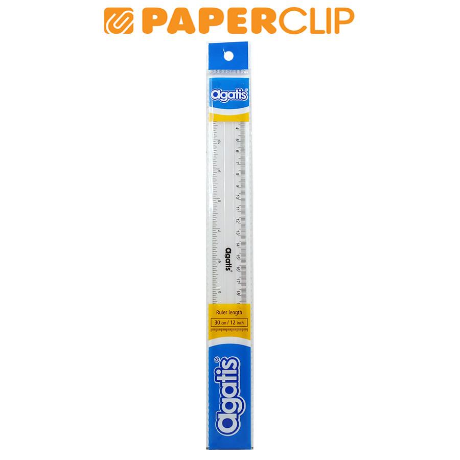 

RULER AGATIS PLASTIC 30CM