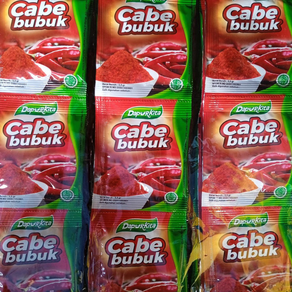 

DAPURKITA CABE BUBUK DapurKita 1 PACK isi 72 pcs x @3.5gr