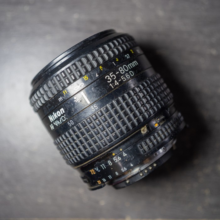 Nikon 35-80mm F4-5.6D AFD Nikkor Zoom X 28 24 70mm 120mm Canon Pentax