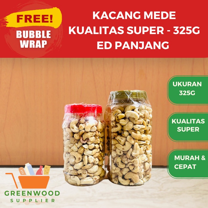 

[SUPER - TOPLES] Kacang Mede Comextra / Cashew Nut - 325G