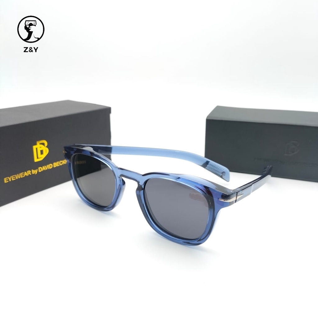 FULLSET ORIGINAL EYEWEAR DAVID BECKHAM 7004 KACAMATA FASHION STYLE'S PRIA WANITA LENSA POLARIZED ANT