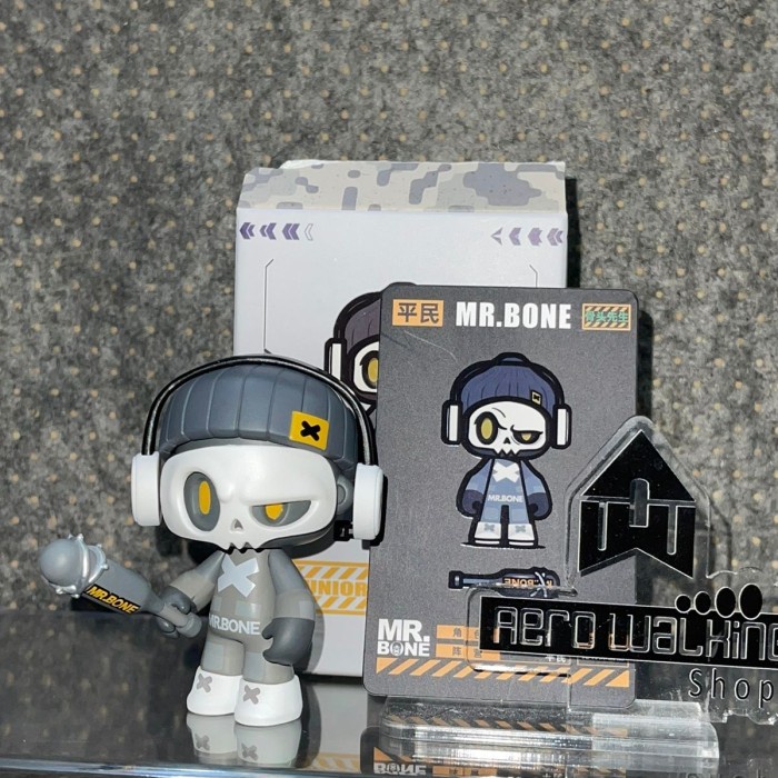 FIRST DAY / FIRSTDAY MR.BONE / MR BONE JUNIOR BLINDBOX / BLIND BOX - Zombies-D