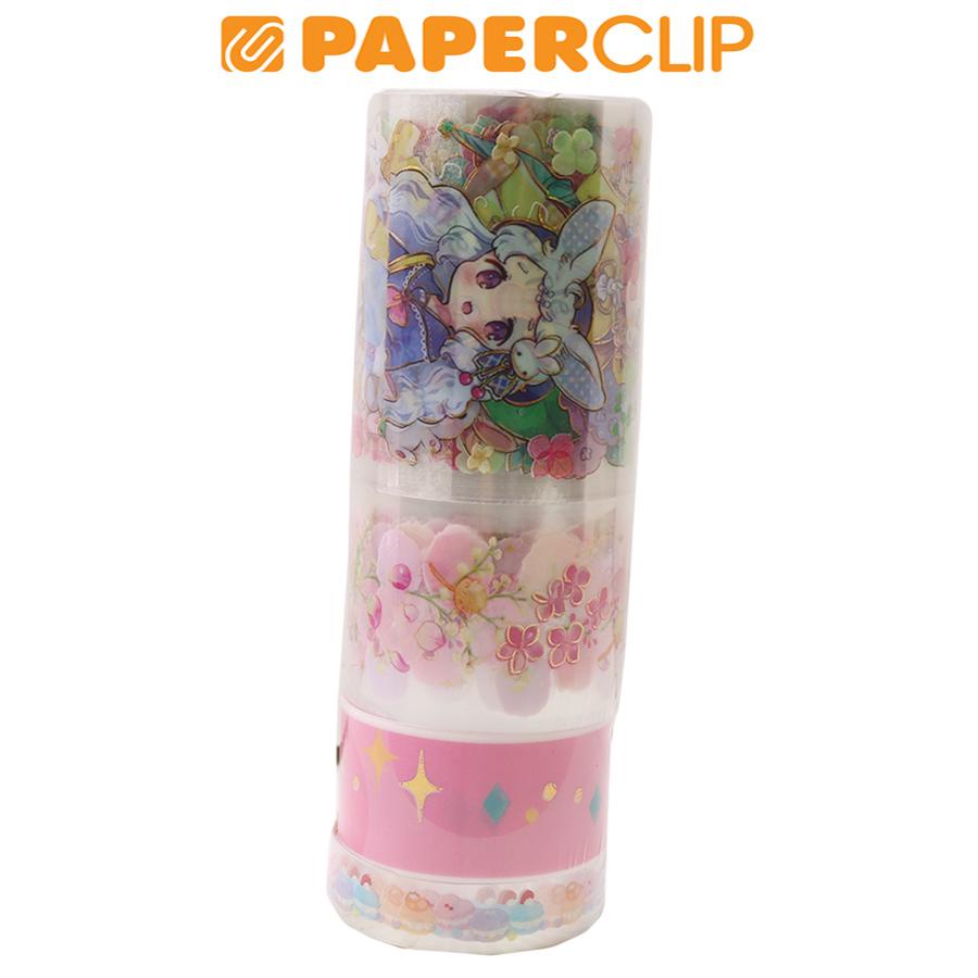 

DECORATION TAPE / MASKING TAPE CLEAR 4PCS/SET