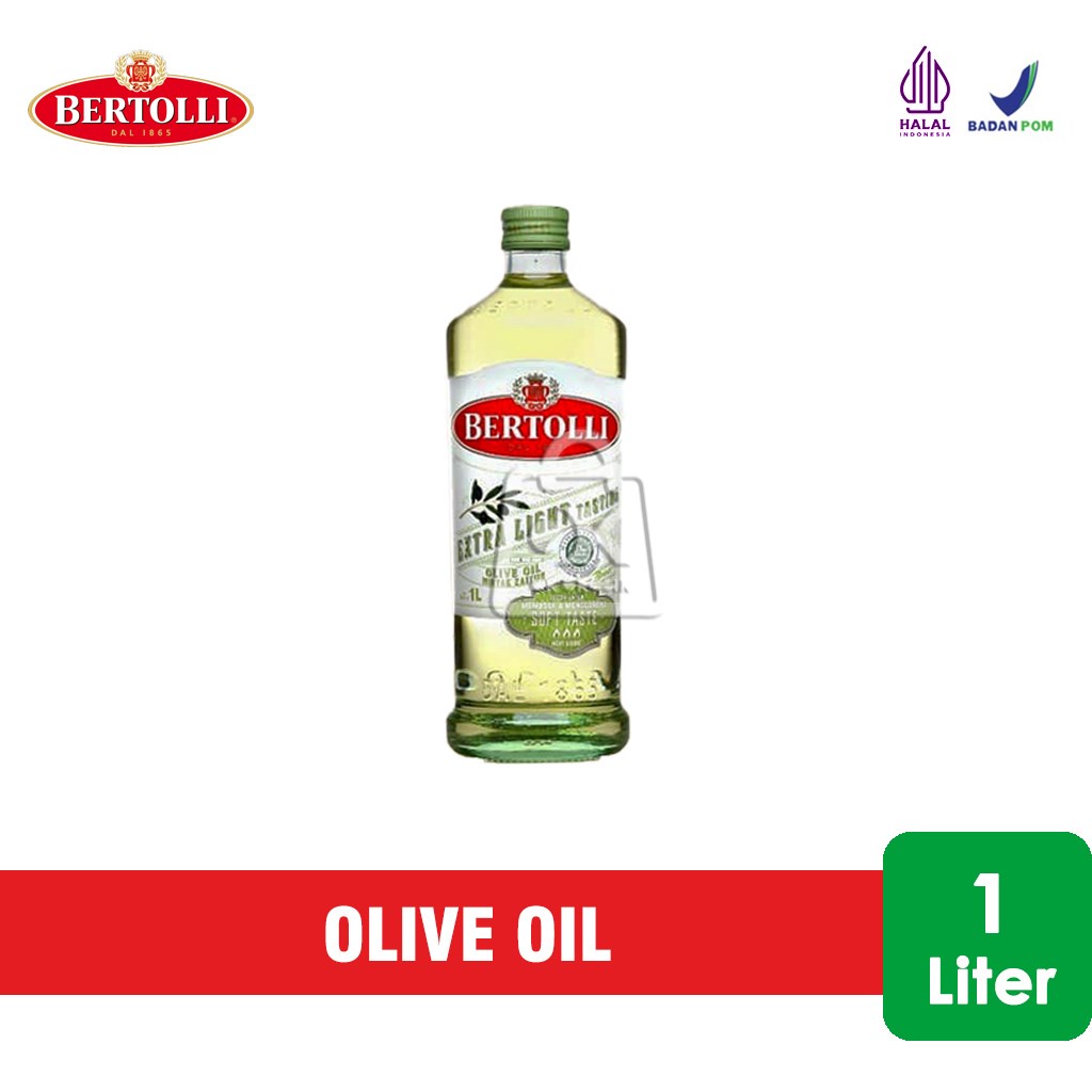 

Olive Oil Extra Light Bertolli / Minyak Zaitun (Botol Kaca 1 Liter)