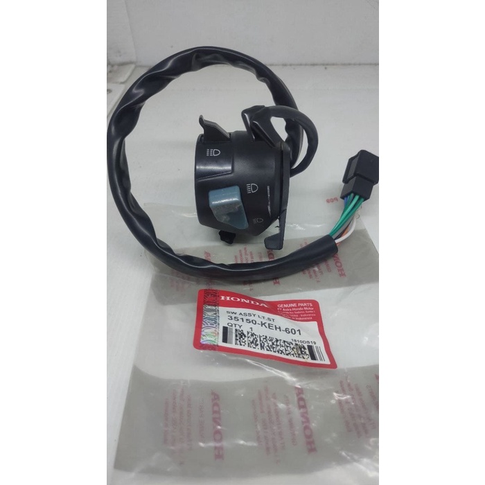 Holder Tombol Switch Saklar Sakelar Lampu Sein Dim Kiri Megapro New