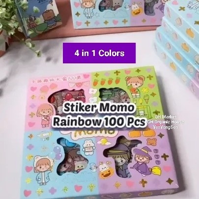 

Sticker Kotak Anak isi 100 lembar Motif Mix Terlaris Stiker Mainan Kid