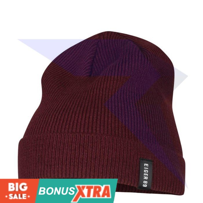 Kupluk EIGER1989 X-BEANICITY BEANIE Yellow 91000 6473 Original Keren BDG KEREN AWET