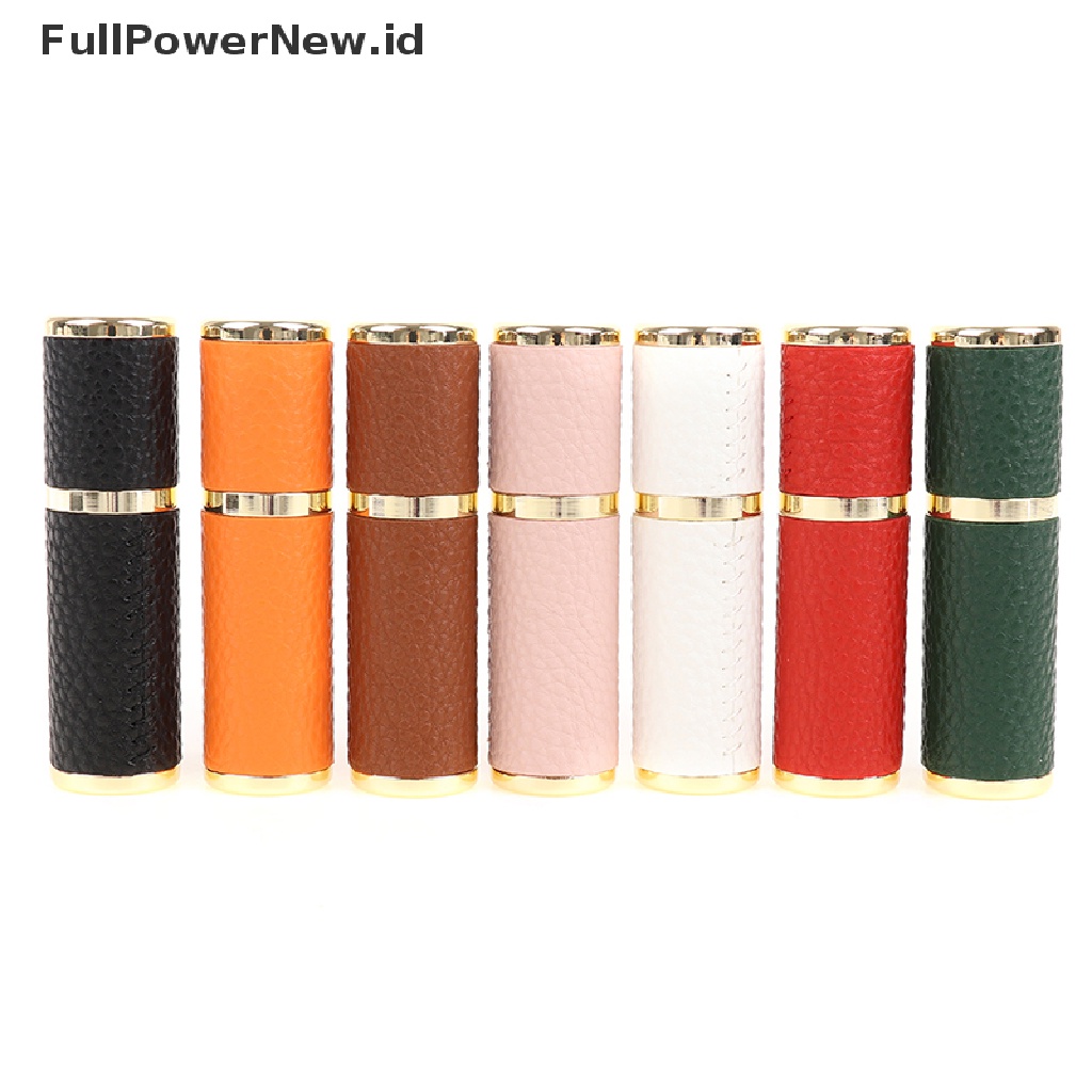 Power 5ML Botol Kulit Portable er Isi Ulang Kosong ID