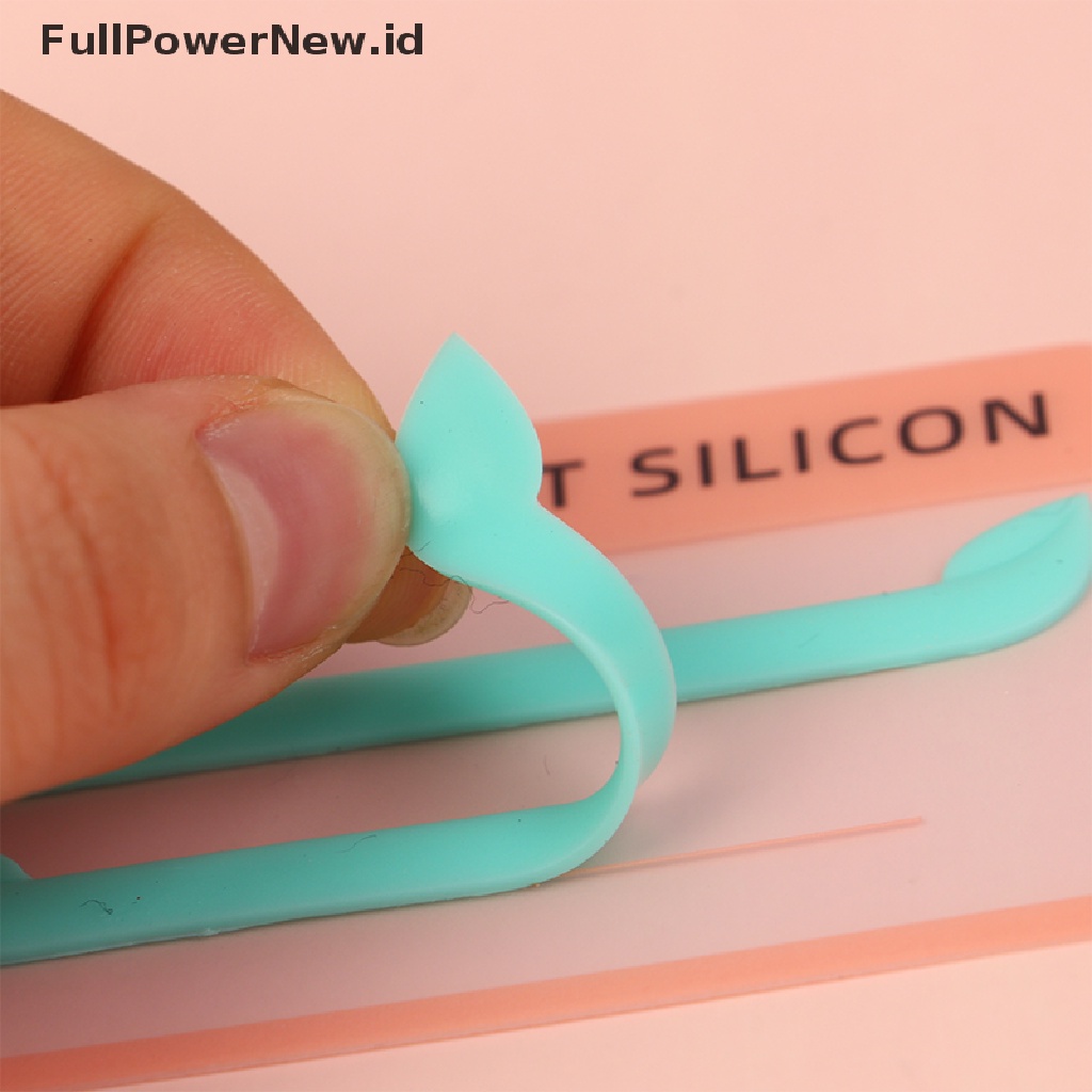 Power 1pasang Silicone Eyelash Lift Silicone Lash Lift Perm Pads Cetakan Pengeriting Bulu Mata ID