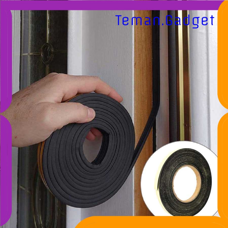 TG - ART VENSTPOW Lis Strip Pintu Door Foam Sponge Rubber Seal 5 Meter - KK-062