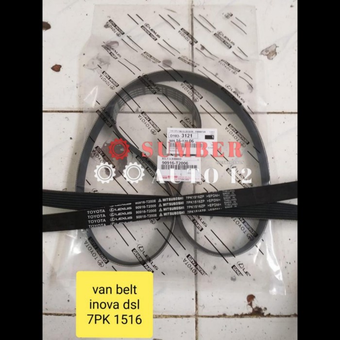 Van belt fan belt toyota innova diesel/hilux vigo original