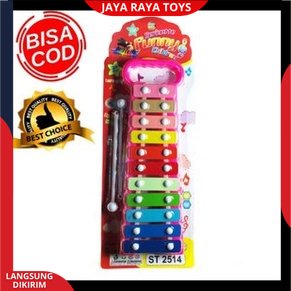( BISA COD ) PROMO ST2514 Mainan Anak Musik Pukul KIDS XYLOPHONE / funny xylophone Gamblang Xilophone Kolintang Kulintang