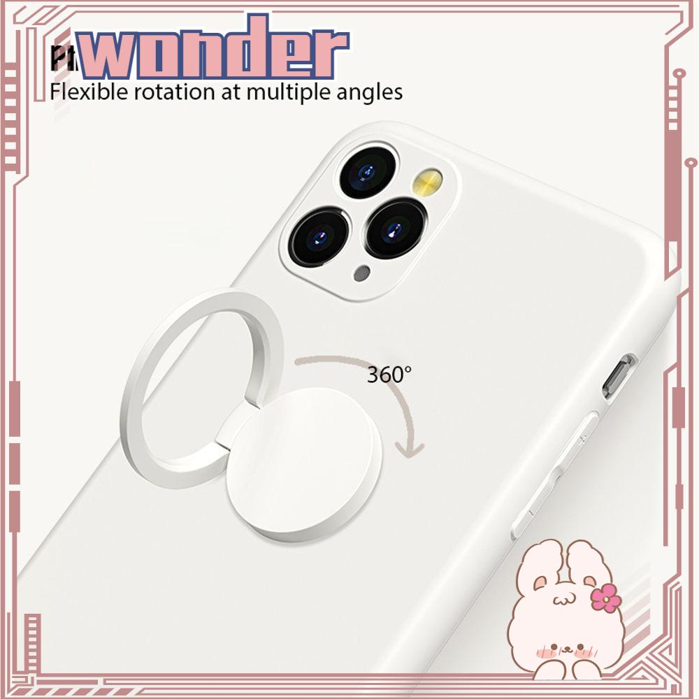 Wonder Smartphone Bracket Universal Ultra Tipis360° Tempat Cincin Jari Rotasi