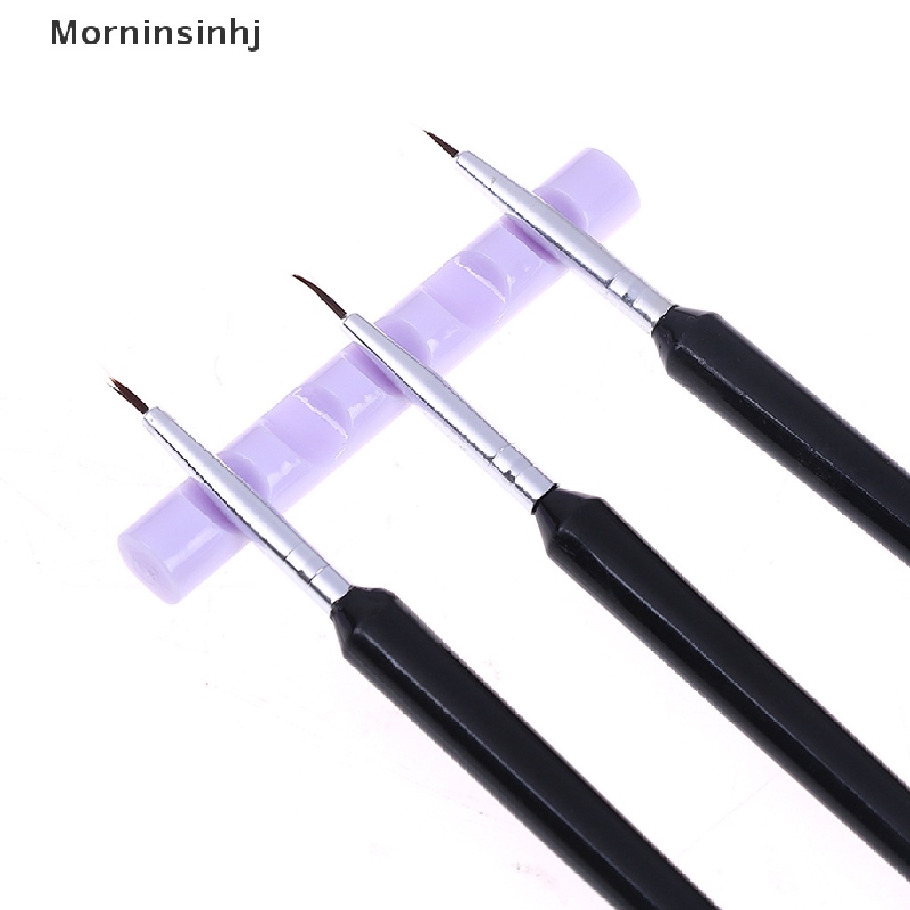 Mornin Five grid acrylic nail brush holder Rak pen Kuku Berdiri manicure nail art tools id