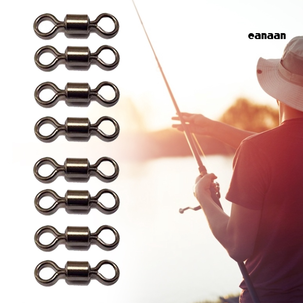 Cnn-100pcs Memancing Putar Heavy Duty Bearing Rolling Copper Alloy Fishhooks Praktis Untuk Outdoor