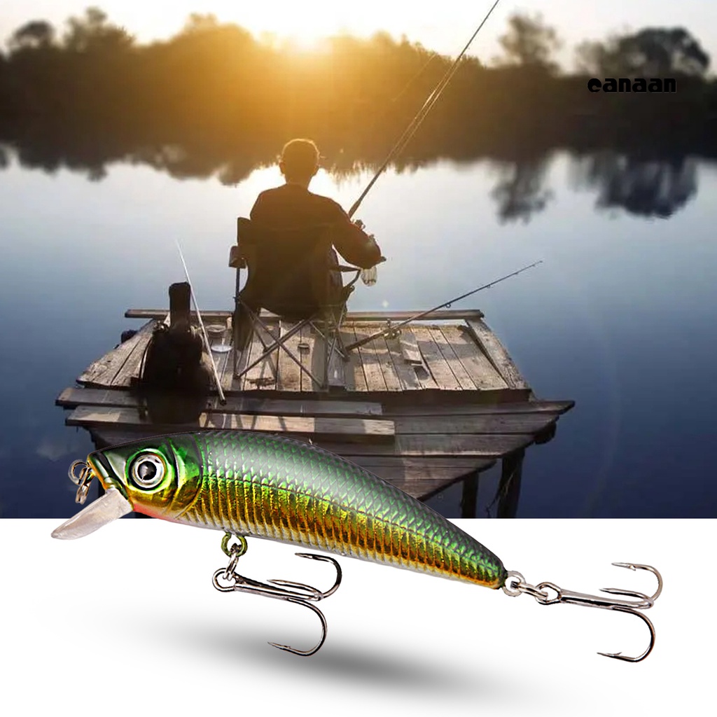 Cnn-9.5cm/8g Umpan Pancing Realistis Tajam Kait 3D Mata Tenggelam Ikan Kecil Wobblers Lure Umpan Crankbait Untuk Outdoor