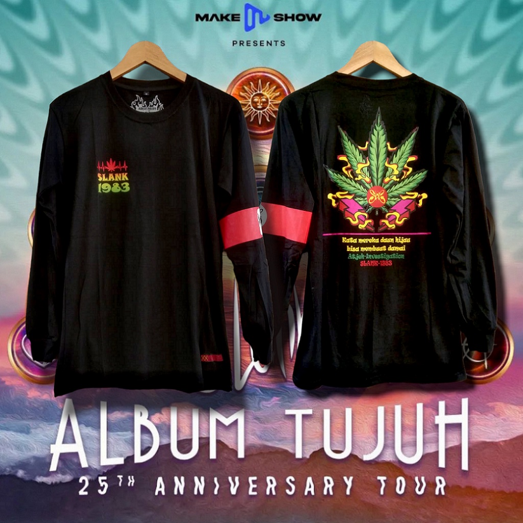 KAOS SLANK ATJEH INVESTIGATION PANJANG SLANK- KAOS DISTRO SLANKERS