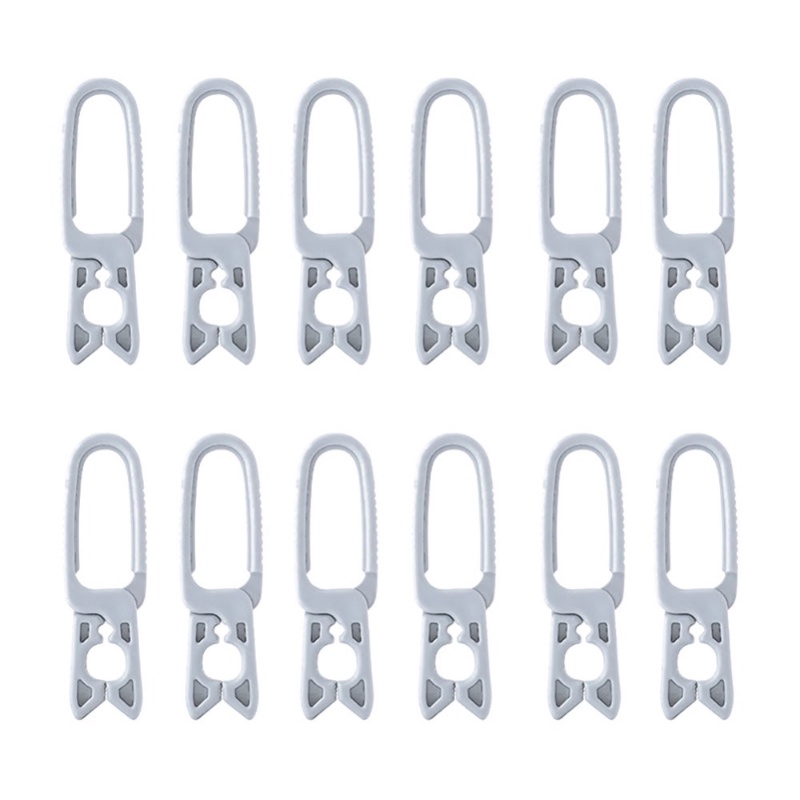 Klip Gantung Celana Pakaian Plastik Universal/Jepitan Baju Anti Selip Multifungsi Food Clip