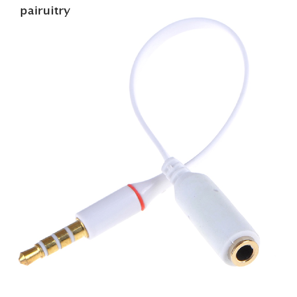 Prt 3.5mm Male to female Kabel Ekstensi headset audio jack extender adapter cord PRT